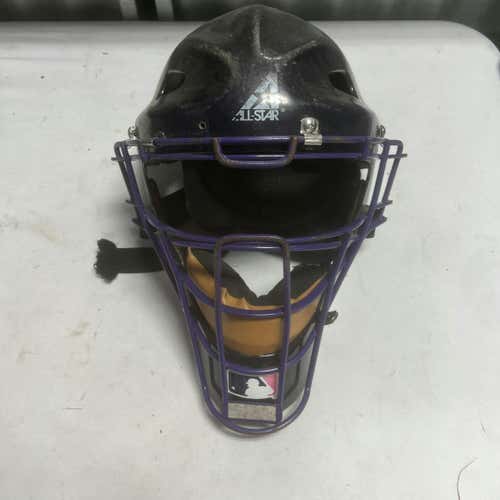 Used All-star Catchers Helmet One Size Catcher's Equipment