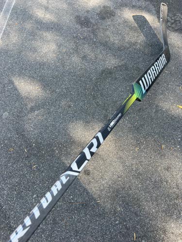 Used Senior Warrior Ritual CR1 Goalie Stick Regular