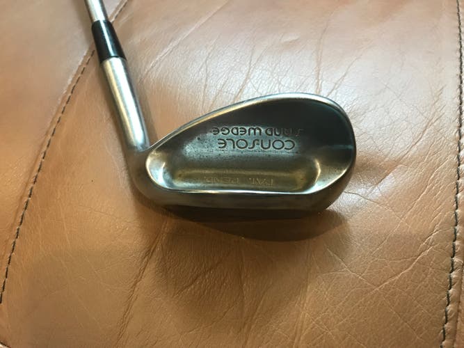 Used Men's Right Handed Console Wedge Stiff Flex Steel Shaft