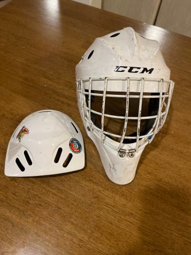 Hockey goalie helmet