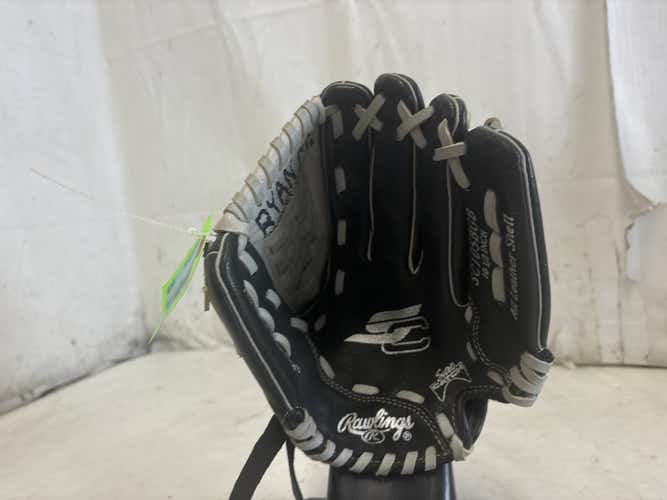 Used Rawlings Sure Catch Sc105bgb 10 1 2" Leather Shell Youth Baseball Fielders Glove