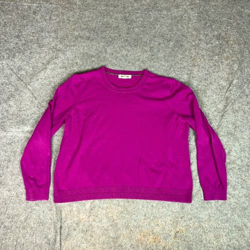 Boden Womens Sweater Extra Large Pink Casual Everyday Bright Colorful Classic