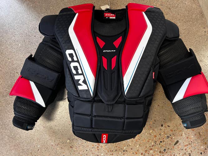 Used Senior Medium CCM Eflex 6.9 Goalie Chest Protector