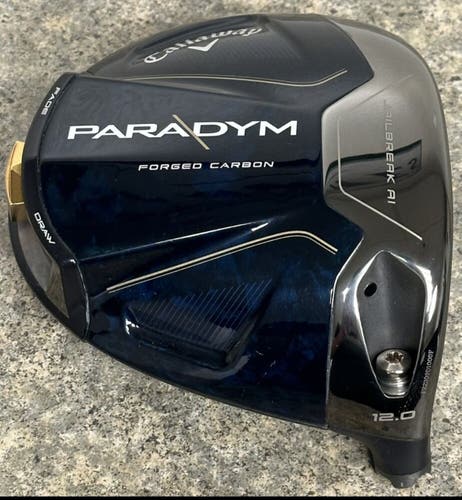 Callaway Paradym Driver Head ONLY 12.0 degree RH