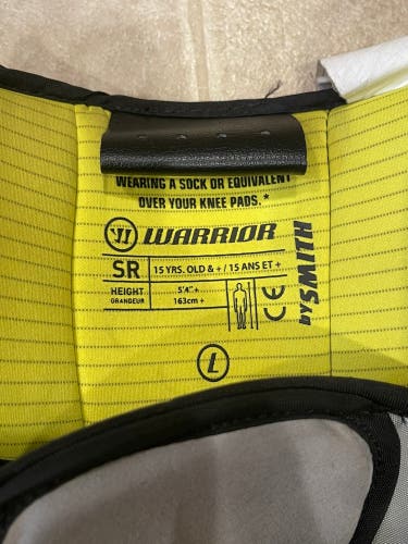 Warrior Goalie SR LG Knee pads