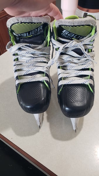 Used Senior Bauer GSX Hockey Goalie Skates Regular Width Size 7.5