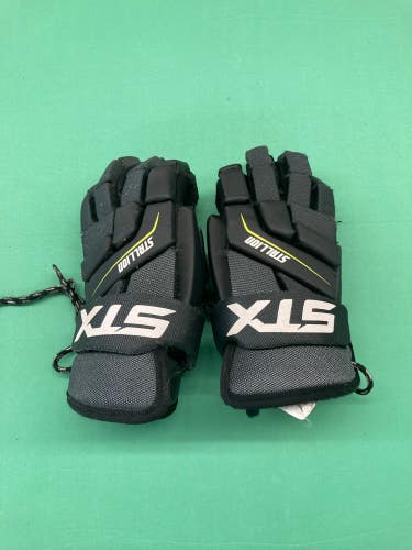 Black Used STX Stallion 200 Lacrosse Gloves Small