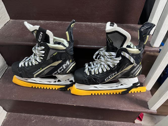 CCM tacks player skates as 590 Size 9.5 Senior