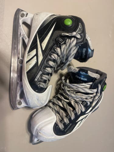 Used Intermediate Reebok  Size 4 10K Hockey Goalie Skates