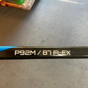 New Bauer Sync Left Hand Stick Sr. 87 Flex P92M