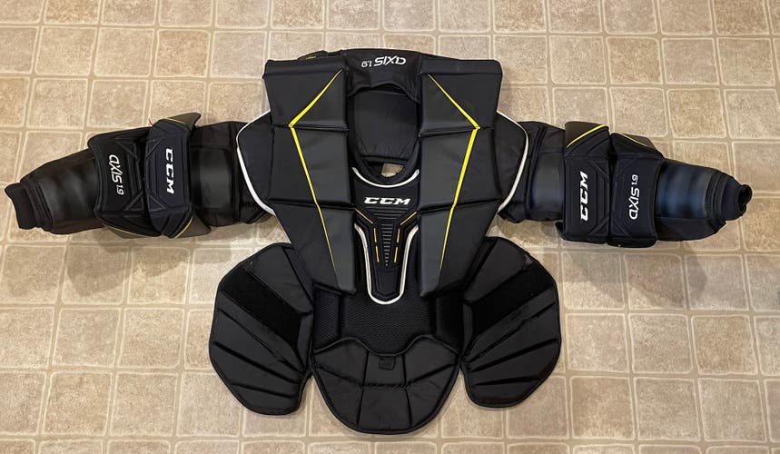 CCM Goalie chest and arm pads