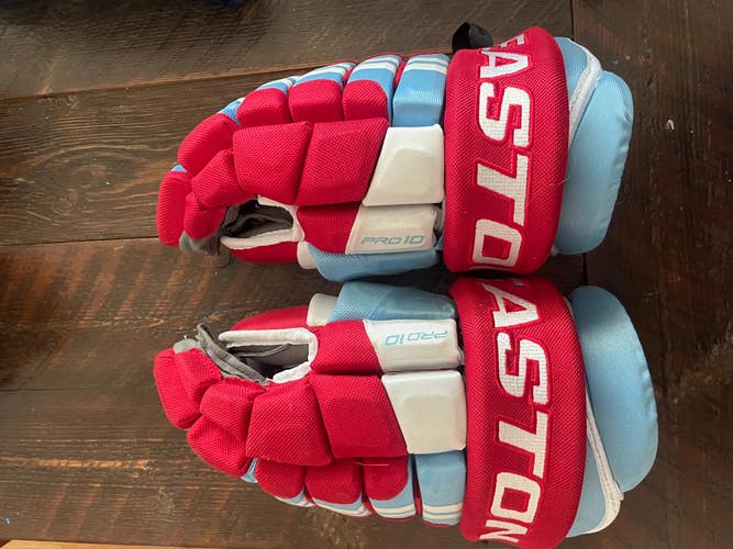 New Custom Easton Senior Classic 4 roll Gloves 14" Pro Stock