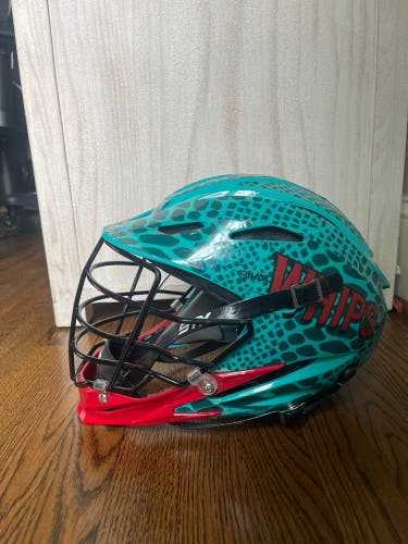 PLL Whipsnakes Game Used  STX Rival Helmet