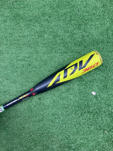 Used Kid Pitch (9YO-13YO) 2022 Easton ADV 360 Bat USABat Certified (-11) Composite 17 oz 28"