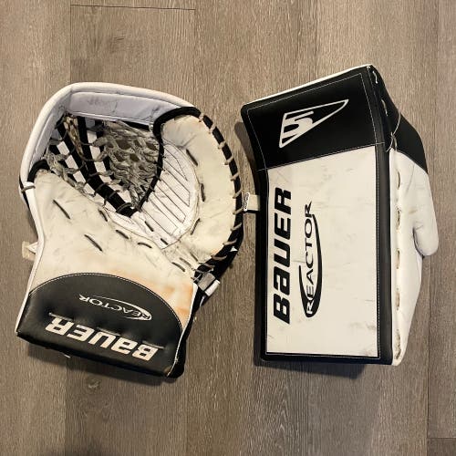 Bauer Supreme Ultrasonic Goalie Glove & Blocker Set