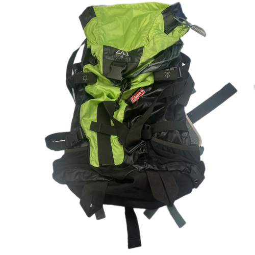 Used Green Backpack