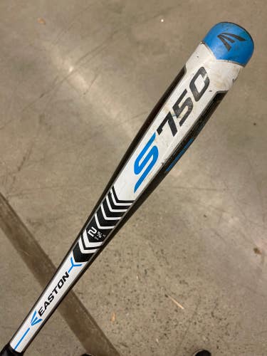 Used Kid Pitch (9YO-13YO) 2018 Easton S750 Bat USABat Certified (-10) Alloy 18 oz 28"