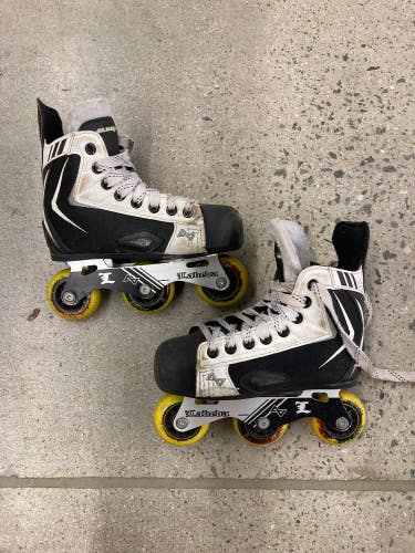 Used Youth Alkali RPD Lite Inline Skates Regular Width Size 13