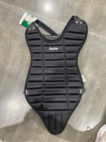 Black New Youth Rawlings Catcher's Chest Protector