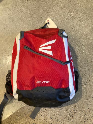 Red Used Easton Elite Batpack