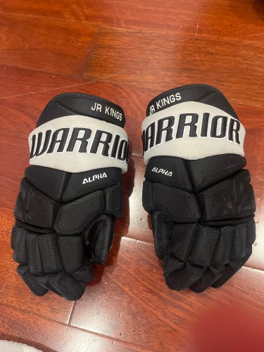 Used  Warrior 11" Alpha Pro Gloves