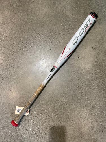 Red Used 2022 Easton Ghost Advanced Bat (-10) Composite 22 oz 32" *CRACKED*