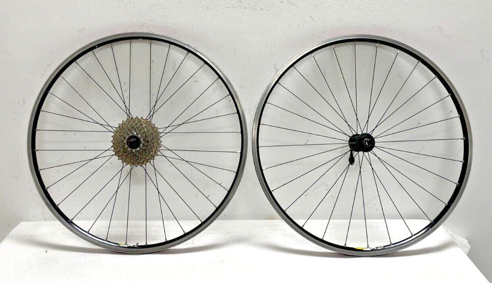 Mavic X221 9-Spd Black Al 26" Mtn Bike Wheelset Shimano M510/Specialized Hubs
