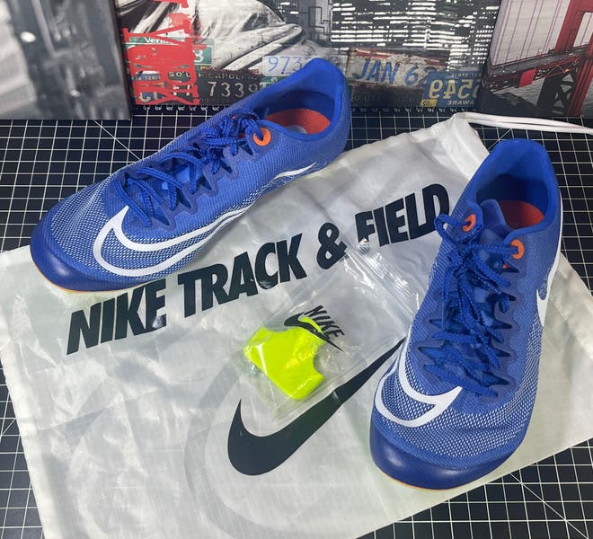 Nike Zoom Ja Fly 4 Racer Blue Track Spikes - DR2741-400 - Men's