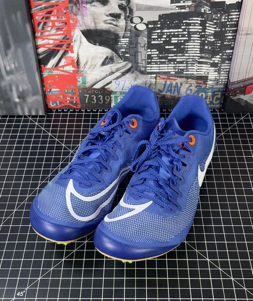 Nike Zoom Ja Fly 4 Racer Blue Track Spikes - DR2741-400 - Men's