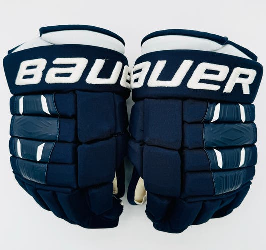 University of New Hampshire Bauer Pro Series Hockey Gloves-13"