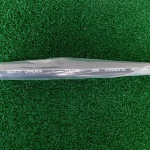 RARE Scotty Cameron Putter Shaft  with 1998 XPERIMENTAL Grip, .390, 32” NEW!