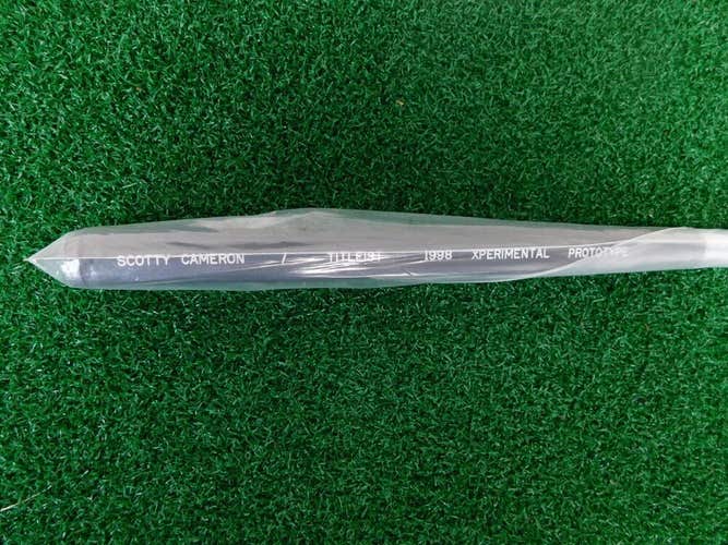 RARE Scotty Cameron Putter Shaft  with 1998 XPERIMENTAL Grip, .390, 32” NEW!