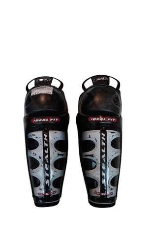 Used Easton Stealth S1 St 10" Hockey Shin Guards