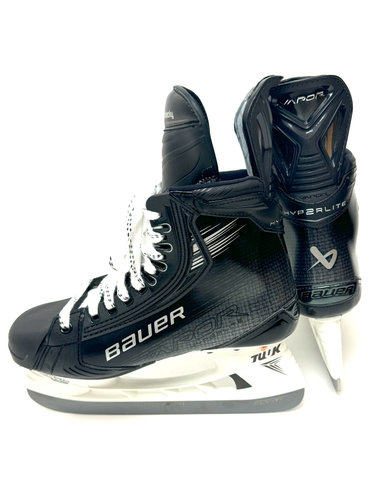 Bauer Vapor Hyperlite 2 Skates Size 7.75 Fit 2 w/ FLY-Ti Blades