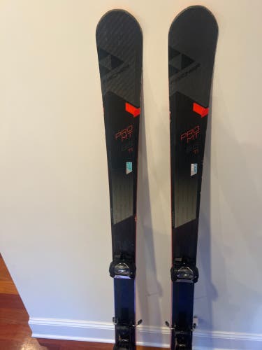 Used 2019 Fischer Pro Mt 86 Ti Skis With 182 Cm With Tyrolia Attack 13 Bindings