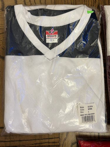 White New Large Alleson Jersey