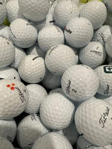 24 MINT Titleist Tour Soft AAAAA Used Golf Balls
