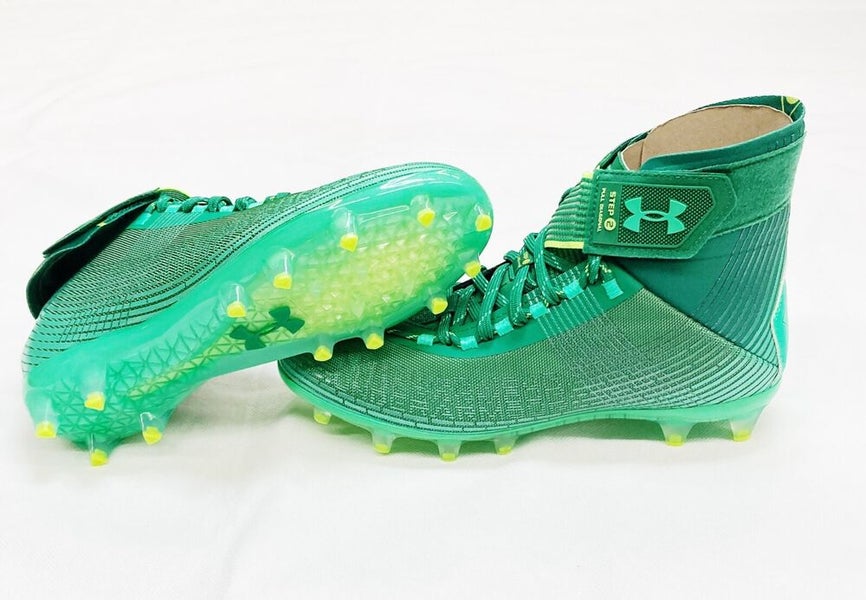 Under Armour Highlight MC Football Cleats Men's US Shoe SZ 9.5 Green 3023716