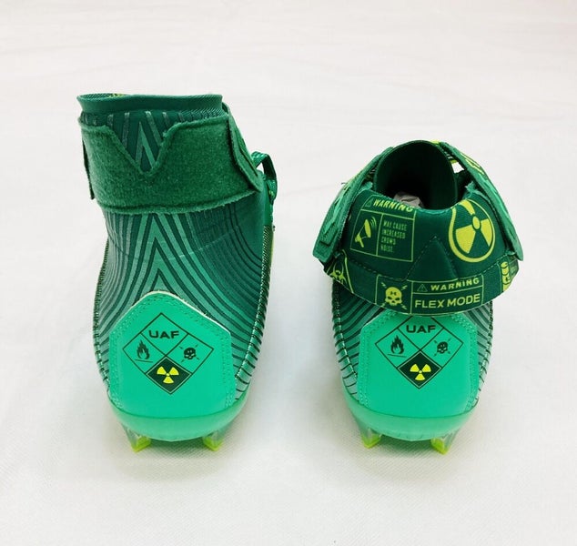 Under Armour Highlight MC Football Cleats Men's US Shoe SZ 9.5 Green 3023716