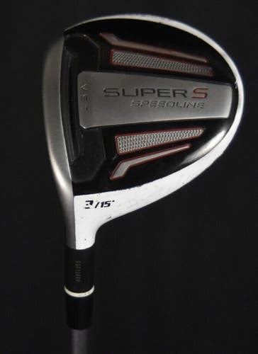 ADAMS SUPER S 3-WOOD LOFT:15 FLEX:REGULAR LENGTH:43 IN RIGHT HANDED