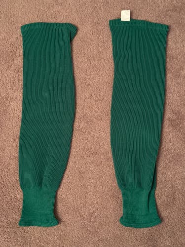 Green Knit Hockey socks