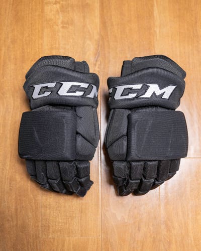 NHL Pro Stock 13" CCM HGTKXP Ultra Tacks Hockey Gloves - Anaheim Ducks