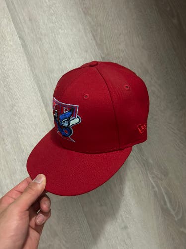 Red New 7 1/2 New Era Hat