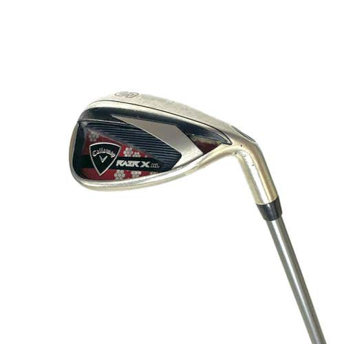 Used Callaway RAZR X HL Women's Right Sand Wedge Ladies Flex Graphite Shaft 11506-S000221711