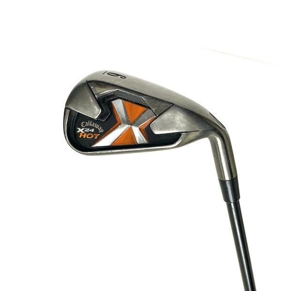 Used Callaway X-24 Hot Men's Right 6 Iron Regular Flex Graphite Shaft