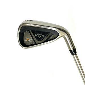 Used Callaway X2 Hot Men's Right 6 Iron Regular Flex Steel Shaft
