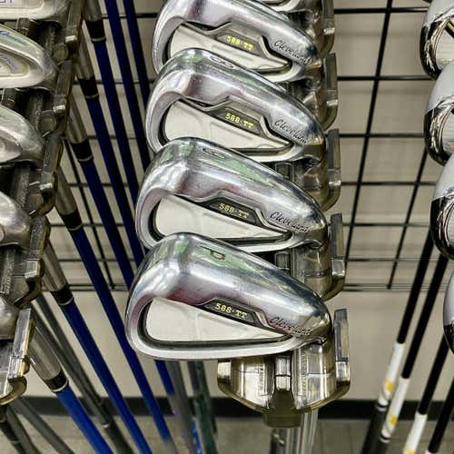 Used Cleveland 588 TT Men's Right Iron Set 4I-PW Regular Flex Steel Shaft 11506-S000252629