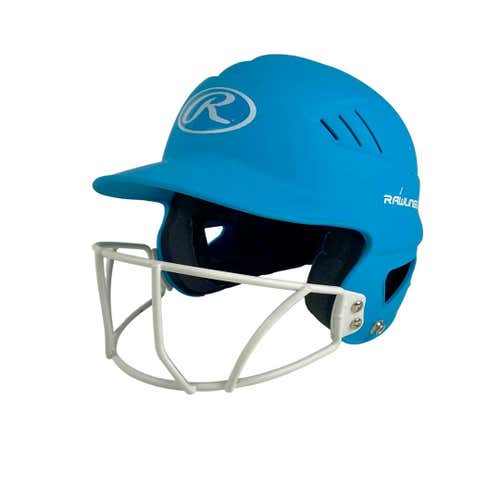 Used Rawlings Rcfh Softball Helmet Fits Sizes 6.5-7.5