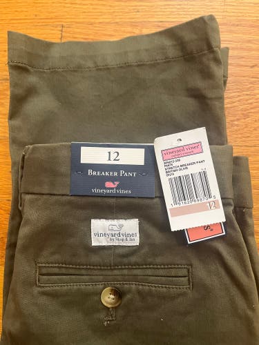 Boys Size 12 Vineyard Vines Breaker Pant