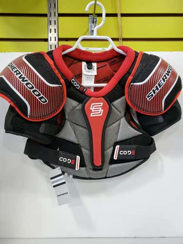 Sher-wood Youth Sp Code I Ice Hockey Shoulder Pads SM